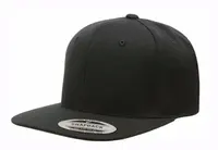 Cappellino e cappelli con chiusura a scatto in cotone a 6 pannelli con cappuccio snapback in tinta unita con Logo personalizzato all'ingrosso
