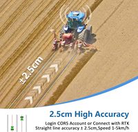 Système de Guidage Automatique GPS pour Tracteur JY305 SMA26 Pro Base RTK Haute Précision 25cm 10cm pour Plantation, Pulvérisation et Récolte
