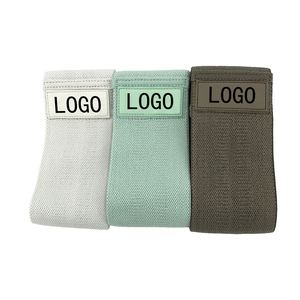 Wholesale Custom Logo Print Fabric Fitness Exercise Booty Hip <b>Band</b> <b>Workout</b> Loop Resistance <b>Bands</b> Latex Fitness Hip Booty <b>Bands</b> - Product Image 5