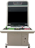 Machine d'arcade rétro Vewlix/Chexlix 32 pouces, 2 joueurs, garantie 12 mois, système son avec insertion de pièces, pour la maison
