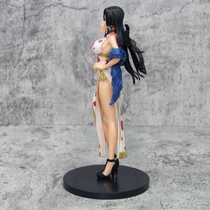 Figurine de collection manga sexy <span class=keywords><strong>Boa</strong></span> <span class=keywords><strong>Hancock</strong></span> en cheongsam, 24 cm, nouvelle, modèle de poupée en PVC, figurine d'anime, statues, jouets pour enfants - Product Image 5