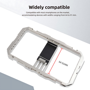 Điện thoại thông minh làm phim vlog quay <span class=keywords><strong>video</strong></span> giàn lồng điện thoại giữ <span class=keywords><strong>video</strong></span> ổn định - Product Image 4