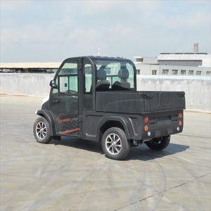NOUVEAU DESIGN Petit chariot de <span class=keywords><strong>golf</strong></span> électrique Pick up <span class=keywords><strong>Mini</strong></span> Van EEC COC Street Legal 500kg LOADING CARGO 2 Passagers - Product Image 5