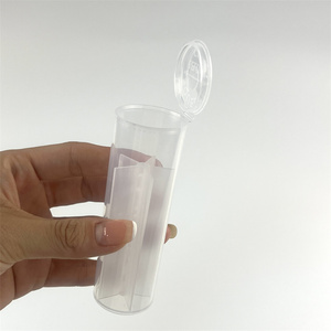 Tubo de rollo de partición superior Pop de plástico de boca ancha con paquete de 5 compartimentos Tubo de compresión hermético para habitación con tapas resistentes a los niños - Product Image 5