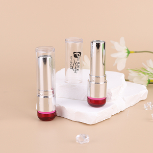 Tùy Chỉnh Sang Trọng Son Môi Container Bạc Tùy Chỉnh Màu Sắc Độc Đáo Kim Loại Bao Bì Son Môi Ống Nhựa OEM Son Môi Container - Product Image 1