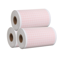 Papier ECG EKG, 80 mm X 20 m (3,14 po X 787,4 po) Feuilles d'enregistrement thermique pour appareil ECG domestique, Papier graphique ECG EKG