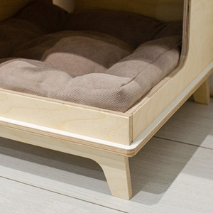 Luxury Solid <b>Wood</b> Pet <b>House</b> and Furniture Modern Floral Climbing Rack Button Closure Dog <b>House</b>-Wholesale Retail - Product Image 3