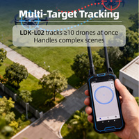 Détecteur de signal UAV 3 km, localisation et suivi des drones, détection omnidirectionnelle des drones, détecteur FPV, détecteur passif