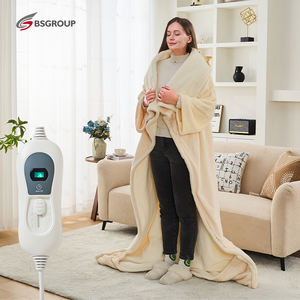 Professionele verwarmde flanellen deken met regelbare temperatuur, 3 warmte-instellingen, wasbaar, voor thuisgebruik in de winter. - Product Image 1