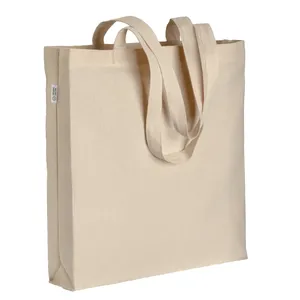 Borsa shopper in cotone biologico, merchandising sostenibile - Product Image 1