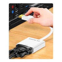 Convertidor SAMZHE DP a DVI Hembra, Adaptador DisplayPort a DVI con Conductor de Cobre, 1080P/60Hz para Conectar Pantallas, Televisores y Proyectores