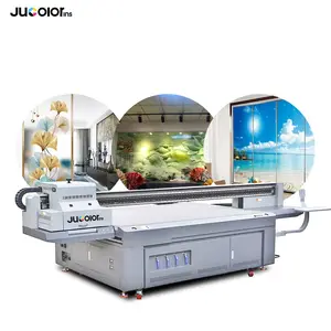 Jucolor Industrial Printing Machine 2513 UV Flatbed Printer Wood Ceramic Acrylic Knife Bottle Mug