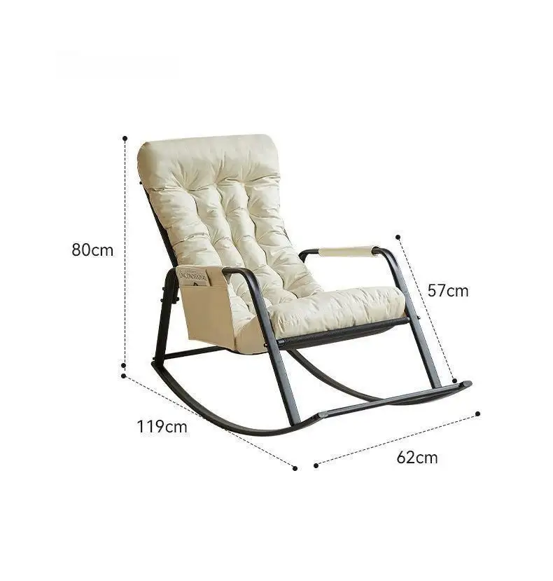 Canapé paresseux fauteuil à bascule peut dormir et mentir Net balcon rouge Yaoyao chaise balcon maison loisirs Double balançoire chaise