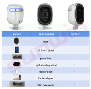 Ai 3d Gezichtshuid Analyzer Machine Spa Kliniek Apparaat Met Hoge Resolutie Camera Vocht Olie Porie Uv Detectie - Product Image 3