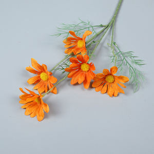 Rose artificielle réaliste en forme de lotus orange, décoration de fond pour la remise des diplômes, le Nouvel An, les mariages, Noël, la fête des mères, centre de table, boule - Product Image 3