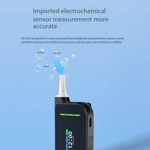 Testeur d'alcool portable d'usine d'origine, capteur électrochimique, détecteur d'alcool anti-conduite en état d'ivresse, éthylotest, prix bas - Product Image 3