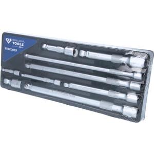 BRILLIANT TOOLS - BT020009 Juego de extensión Wobble 1/4 ''+ 3/8'' + 1/2 ''(9 piezas) -ACCESORIOS LLAVE EAN 4042146867372 - Product Image 3