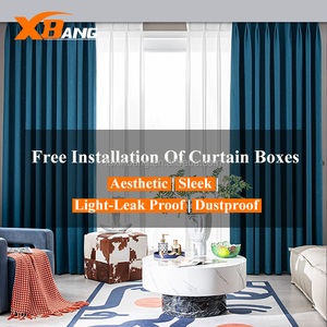 Dễ Dàng Cài Đặt Nhôm Rèm Hộp Tường Trần Gắn Rèm Bìa Hộp Đôi Rèm Pelmet Đường Sắt Theo Dõi Cho Trang Trí Nội Thất - Product Image 5