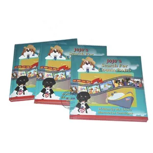 Hot sale customized bulk softcover perfect binding children picture book printing