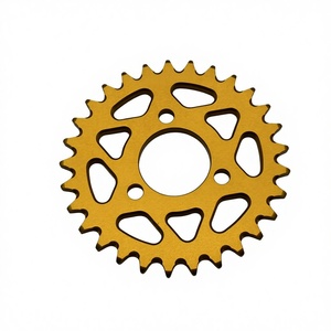 CNC 420 29T Aluminum Alloy <b>Sandblasted</b> Anodized Motorcycle Sprocket - Product Image 1