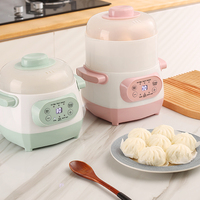 Casserole électrique à mijoter bon marché OEM de Chine avec revêtement en céramique 110V 220v automatique multi-santé mini mijoteuse