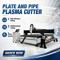 Machine de découpe plasma CNC rapide, moteur à roulement, haute productivité, contrôle Starfire pour acier inoxydable, aluminium, tôles métalliques