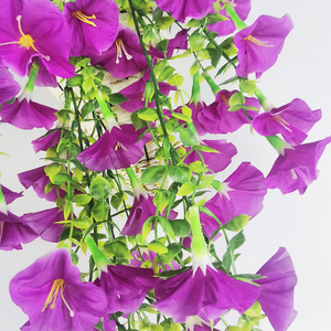 Guirnalda de Flores Artificiales de Gloría de la Mañana de 75 cm, Flores Decorativas de Plástico para Bodas, Decoración del Hogar, Accesorios de Fotografía - Product Image 3