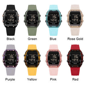 <span class=keywords><strong>Montre</strong></span> numérique personnalisable avec alarme étanche quantité minimale de commande bas <span class=keywords><strong>Montre</strong></span> numérique style décontracté - Product Image 6