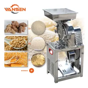 Professional automatic herb corn pulverizer mill grinder machine