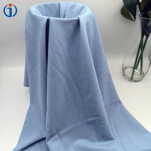Shaoxing Textile Woven Soft Touch Light Blue 55%Polyester 25%Rayon 15%TEN Lyocell 5%Spandex Denim Style Fabric for <strong>Shirting</strong> - Product Image 2