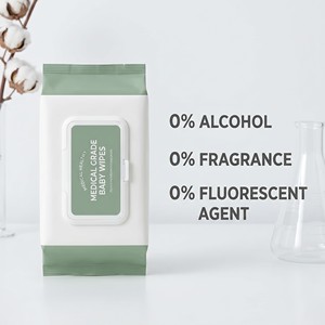 Eco-friendly Unscented <b>Biodegradable</b> Alcohol-Free Soft Sensitive Skin Private Label 99% Pure Water Baby <b>Wipes</b> OEM - Product Image 1