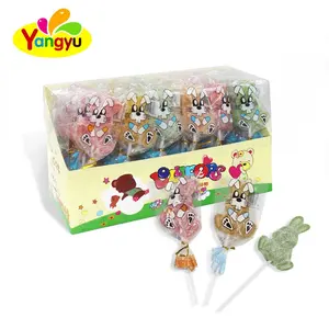 حلوى حلال على شكل أرنب لطيف حلوى مطاطية حلوى اللبان المصاصة - Product Image 1