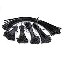 Attaches en nylon de haute qualité-300mm X 3.6mm - 12 "Premium Tie Wraps 100 Pack d'attaches de câble noires