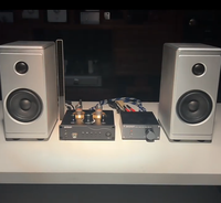 Préamplificateur à tubes en alliage d'aluminium BRZHIFI 65U noir, AUX, USB, carte TF, BT 5.0, amplificateur à tubes HiFi