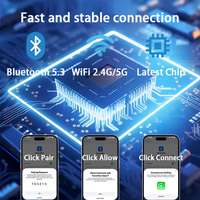 Adaptador Inalámbrico CarPlay Android Auto Yty K16B, Mini Dongle USB para Auto, Plug & Play, Material ABS para Vehículos