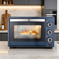 Four électrique domestique multifonction, mini-four grille-pain pour pain, gâteaux, pizzas, poulet rôti, appareil de cuisine