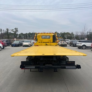 Nouveau camion de remorquage à plateau plat Foton Aumark 4x2 11 tonnes diesel manuel avec treuil 6T, véhicule de sauvetage routier robuste pour le dépannage de véhicules - Product Image 5