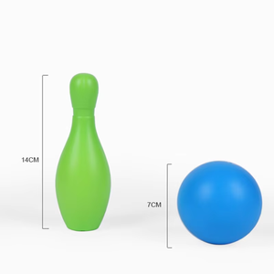 Ensemble de jeu de bowling portable d'intérieur avec 10 <span class=keywords><strong>quilles</strong></span> <span class=keywords><strong>et</strong></span> 2 balles pour les enfants - Product Image 6