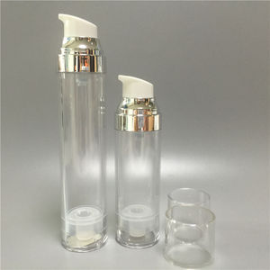 Envase Cosmético Blanco Mate de 30 ml para Crema de Ojos con Bomba Sin Aire - Product Image 6