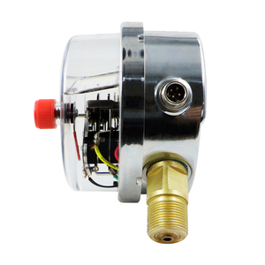 Manomètre de <span class=keywords><strong>pression</strong></span> d'<span class=keywords><strong>eau</strong></span> électrique à remplissage d'huile 100 mm 40 bars/psi, fabriqué en Chine, OEM - Product Image 3