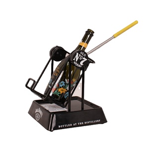 Mostrador de exhibición de vino de metal móvil flexible al por mayor - Product Image 1