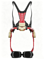 Exosquelette robotique tactique réglable, léger, pliable, en alliage de laine/cachemire, aide à la marche longue distance pour enfants, alimenté par l'IA