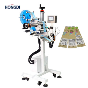 Máquina Etiquetadora Vertical Plana Flexible y Personalizable para Alimentos, Bebidas, Electrónica y Producción Industrial - Product Image 1