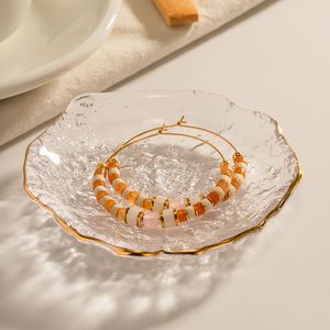 18k镀金不锈钢项链设计愈合天然宝石宝石女性珠宝项链 - Product Image 3