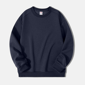 Healy Fall New Arrivals: Sudadera de cuello redondo de color sólido de algodón <span class=keywords><strong>DiSan</strong></span> de 320g con ajuste relajado y puños acanalados (stock listo) - Product Image 5