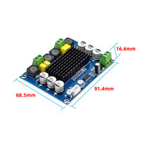 Module amplificateur audio TPA3116D2, classe D, double canal, 2*120W, amplificateur de puissance numérique haute puissance, carte d'amplificateur de puissance numérique XH-M543