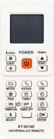 Télécommande universelle pour climatiseur KT-9018E avec écran LCD, compatible avec plusieurs marques, 5000-en-1