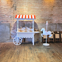 Chariot à desserts moderne et simple en PVC métallisé, détachable, pour mariage, baby shower, anniversaire, événements et décoration - Nouveauté