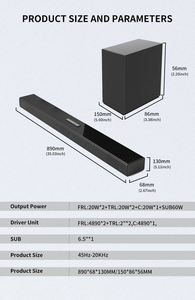 Altavoz Inalámbrico Multifuncional 3.1 Bt para TV con Control Remoto de Audio Mejorado y Calidad de Sonido Superior - Product Image 5
