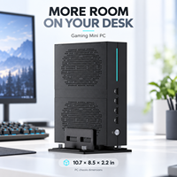 Mini PC avec processeur Intel Core i7-12700F et prise en charge de la mémoire DDR5, PC compact avec carte graphique dédiée pour le jeu et le montage vidéo